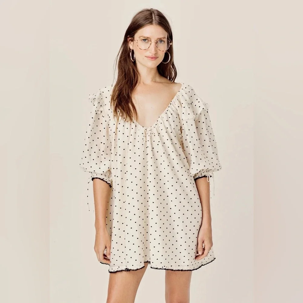 For Love and Lemons Eden Mini Dress - Size XL - Picture 2 of 4